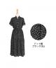 ドット柄ブラック(9z)