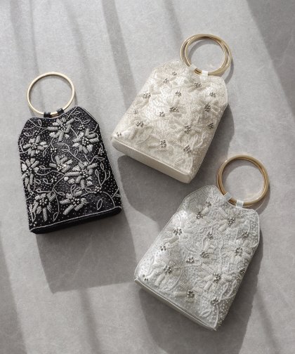 【TIME SALE】ビーズ刺繍2wayミニパーティーバッグ 【TIME SALE】ビーズ刺繍2wayミニパーティーバッグ