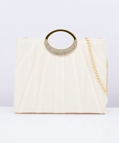 【TIME SALE】2wayビジューハンドルパーティーバッグ 【TIME SALE】2wayビジューハンドルパーティーバッグ