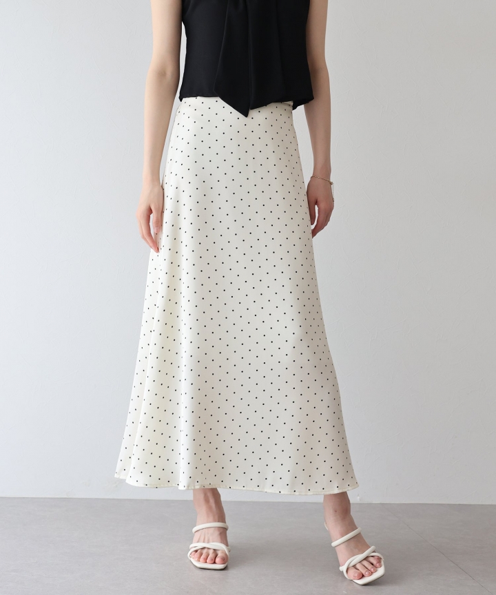 【TIME SALE】丈が選べるマーメイドサテンロングスカート