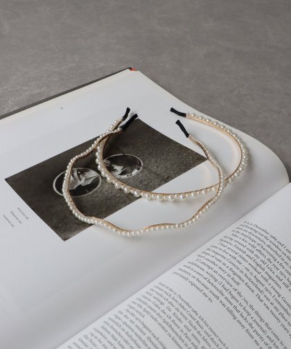 パールカチューシャ【ネコポス】 パールカチューシャ【ネコポス】