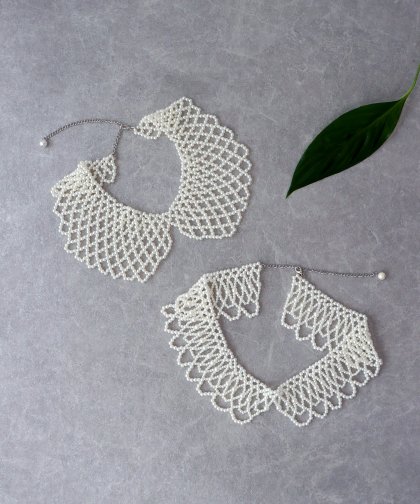 パールつけ襟ネックレス【ネコポス】 パールつけ襟ネックレス【ネコポス】