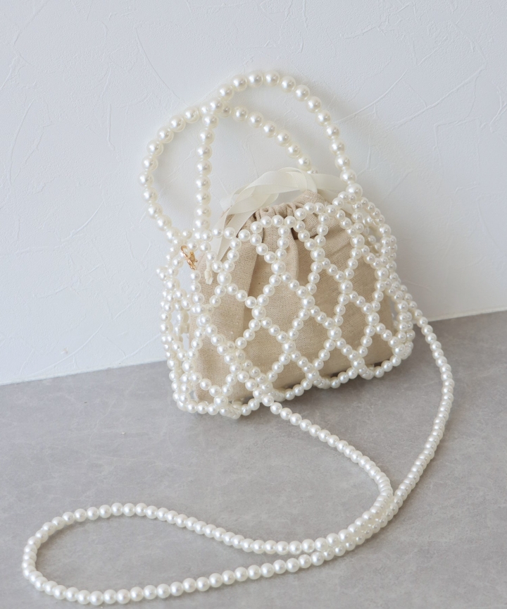 【SALE】2WAYパールショルダーバッグ 【SALE】2WAYパールショルダーバッグ