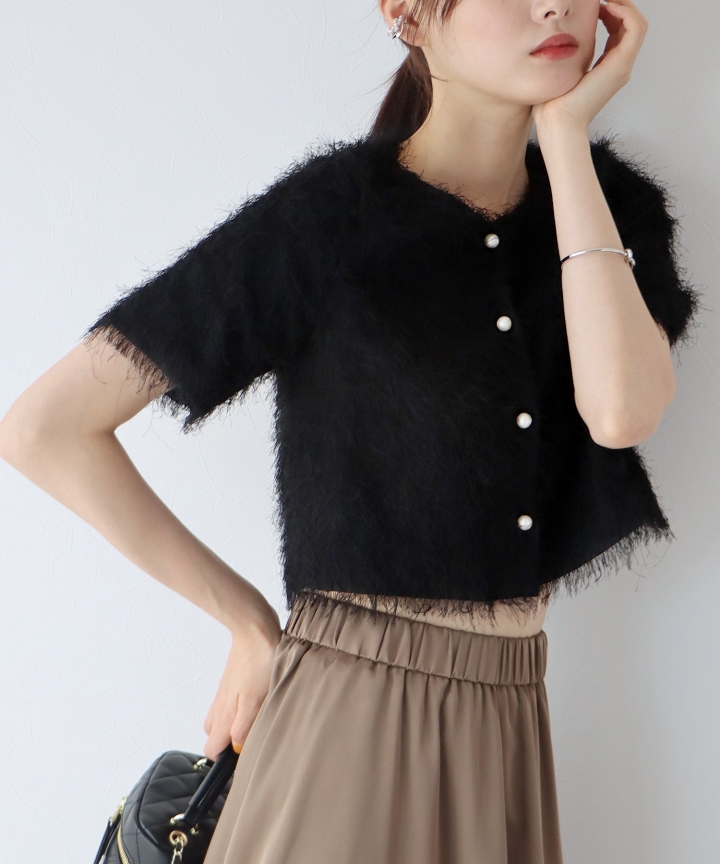 【SALE】フリンジカーディガン