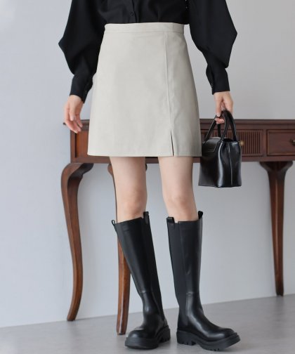 【SALE】レザーミニスカート 【SALE】レザーミニスカート