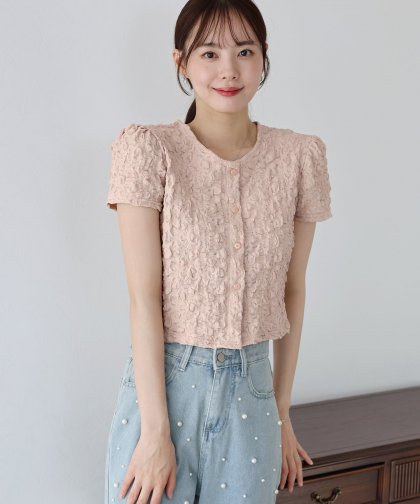 ワッフルカーディガン ワッフルカーディガン