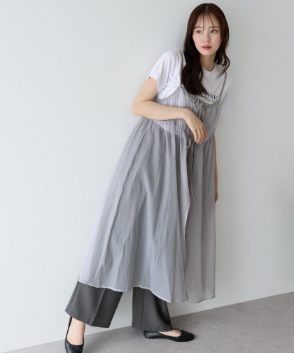 【SALE】シアーキャミワンピース