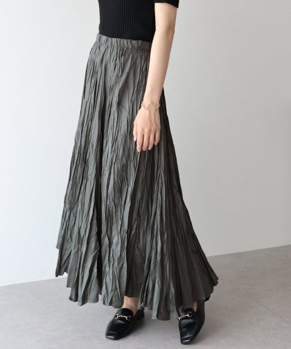 【SALE】シャイニープリーツスカート