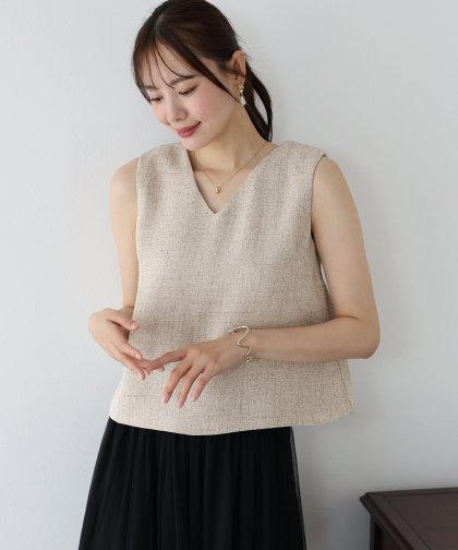 ノースリーブブラウス【ネコポス】