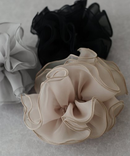 オーガンジーBIGシュシュ【ネコポス】 オーガンジーBIGシュシュ【ネコポス】