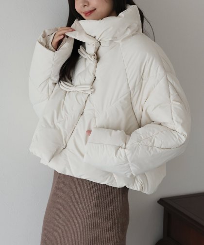 リボンキルティングダウン リボンキルティングダウン