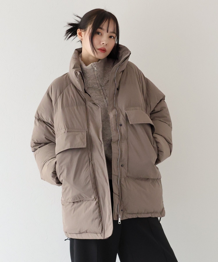 中綿モンスターコート[J by blue]