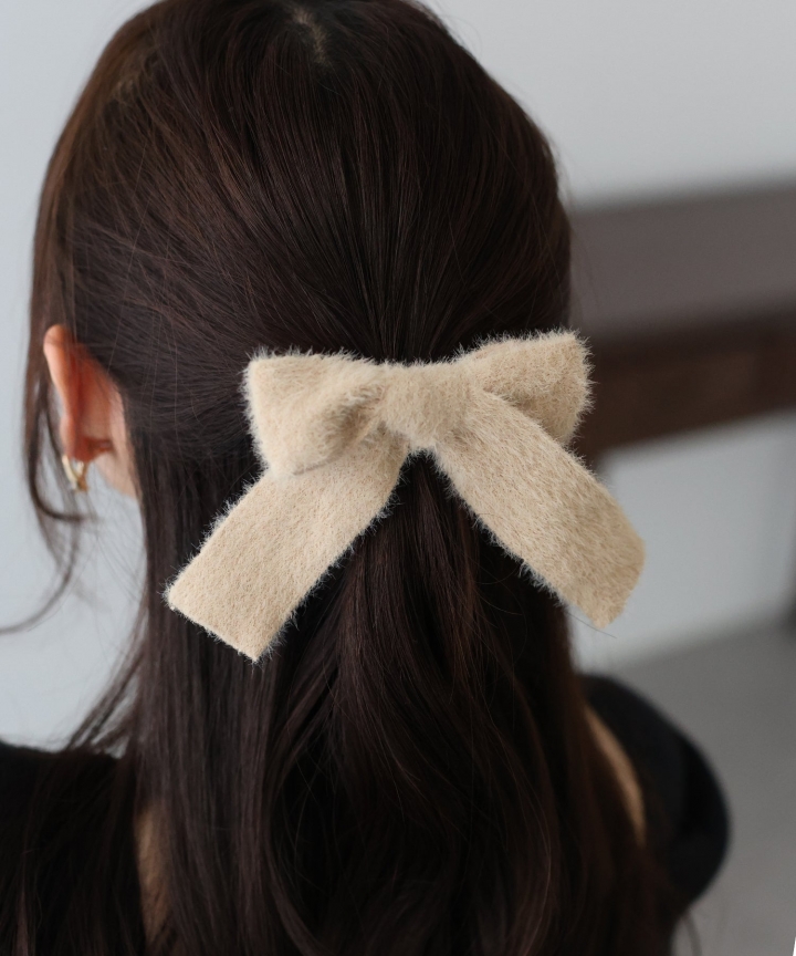 ニットリボンヘアカフ【ネコポス】