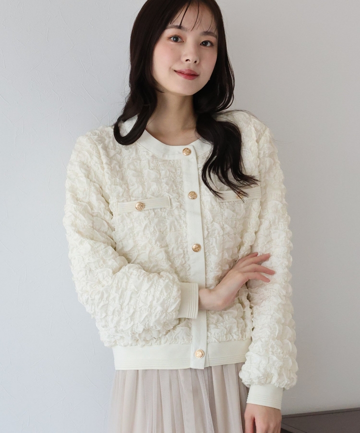 【SALE】フクレノーカラージャケット