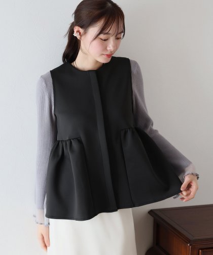 ペプラムベスト ペプラムベスト