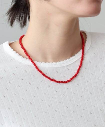 ミニビーズネックレス【ネコポス】 ミニビーズネックレス【ネコポス】