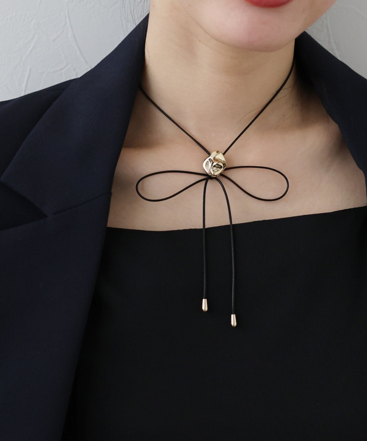 ニュアンスモチーフコードネックレス【ネコポス】