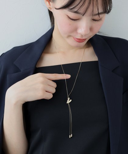 ハートスライダーネックレス【ネコポス】