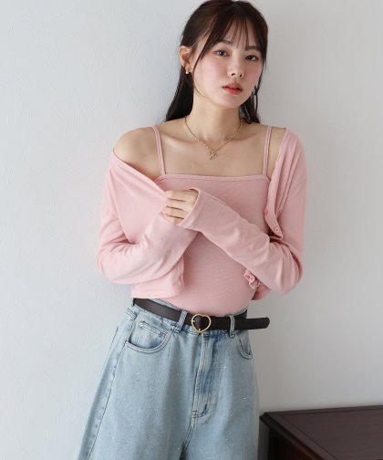 【SALE】キャミソール&カーデアンサンブル 【SALE】キャミソール&カーデアンサンブル