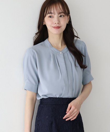 2way半袖ブラウス【ネコポス】