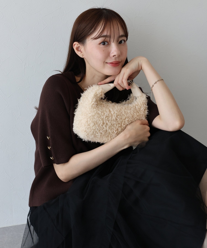 プードルファーバッグ