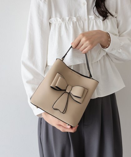 リボンモチーフ2wayバッグ