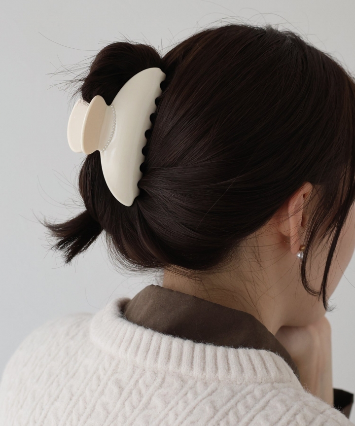 パールポイントバンスクリップ