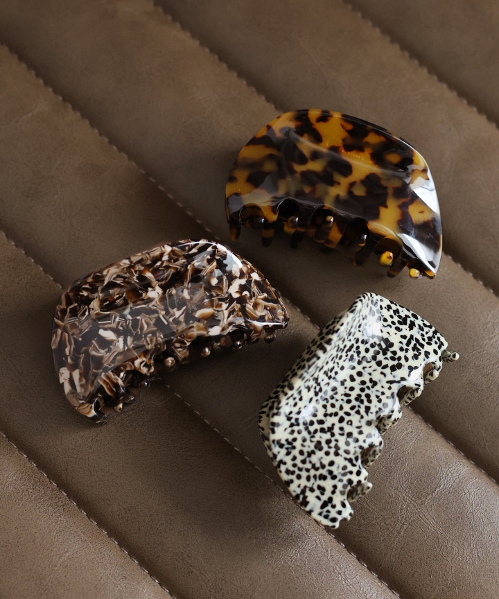 オーバルニュアンスヘアクリップ【ネコポス】