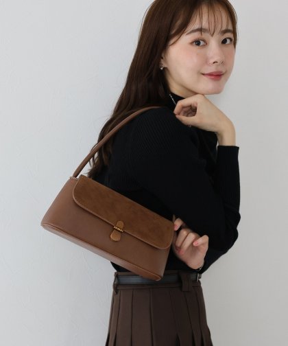 【TIME SALE】スウェードスクエアミニバッグ