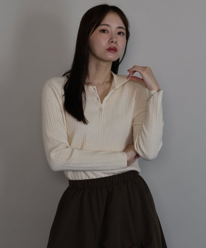 ケーブルポロニット[ J by blue ]