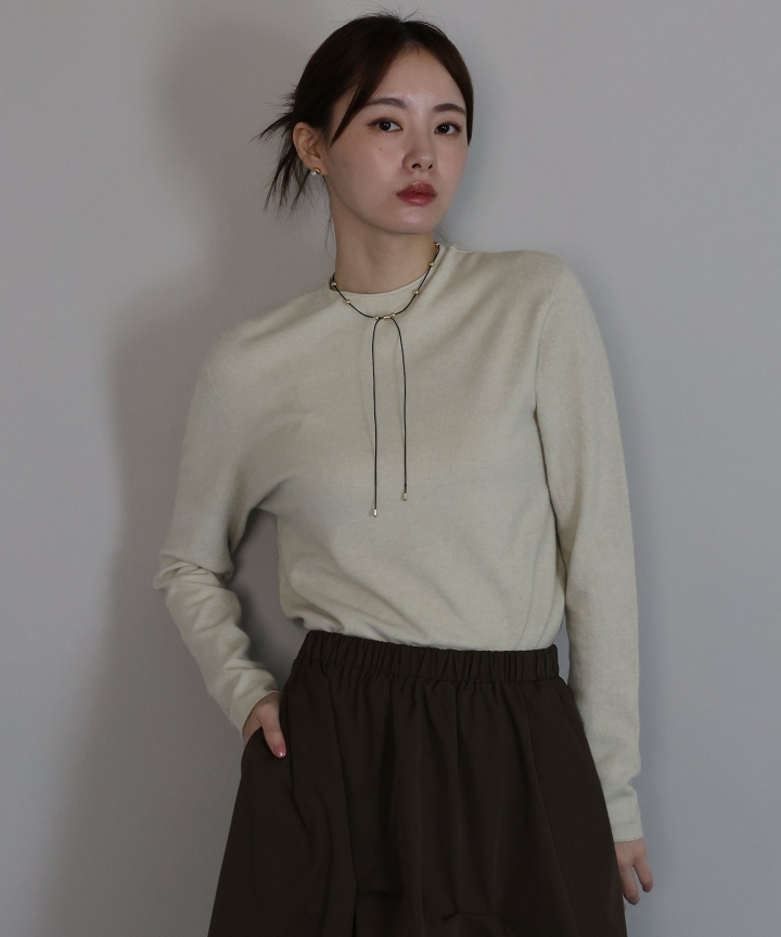 ウール混ホールガーメントニット[ J by blue ]