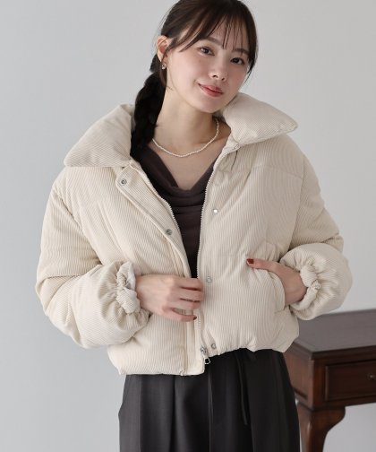 コーデュロイダウンジャケット コーデュロイダウンジャケット