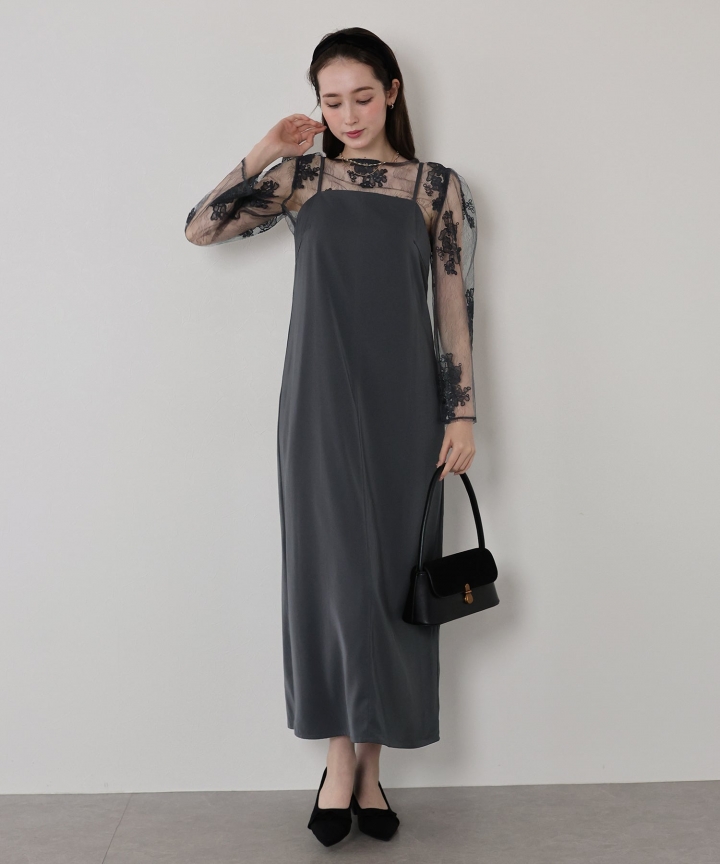 【TIME SALE】マルチレイヤードドレス