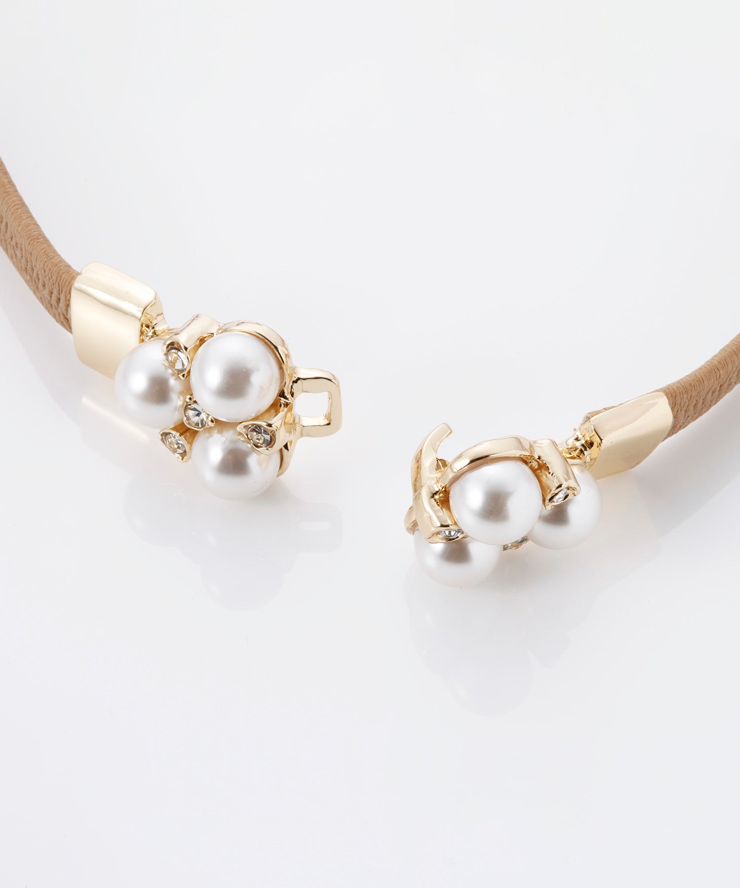 パールビジュ細ゴムベルト パーティーベルト【ネコポス】