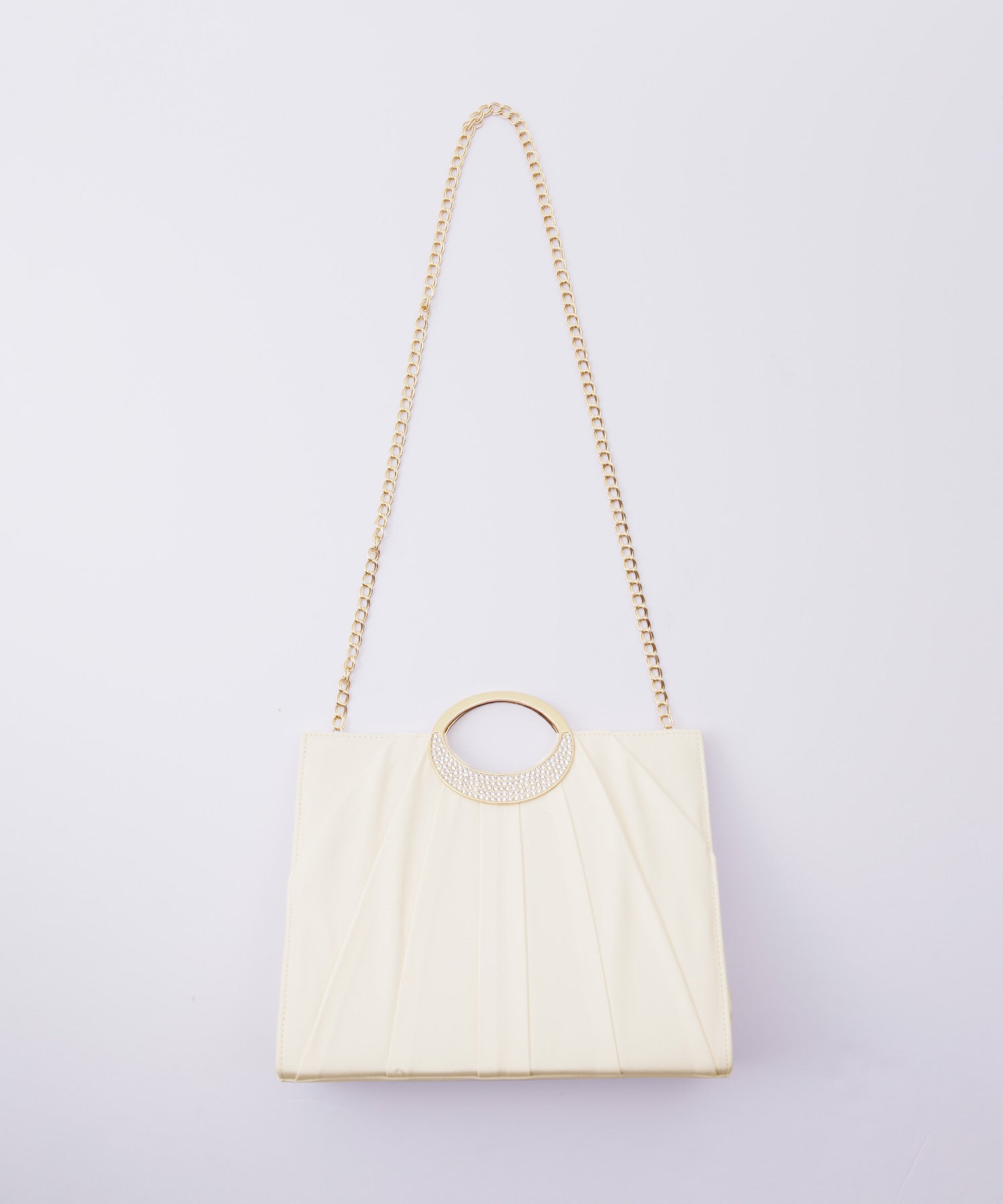 【TIME SALE】2wayビジューハンドルパーティーバッグ