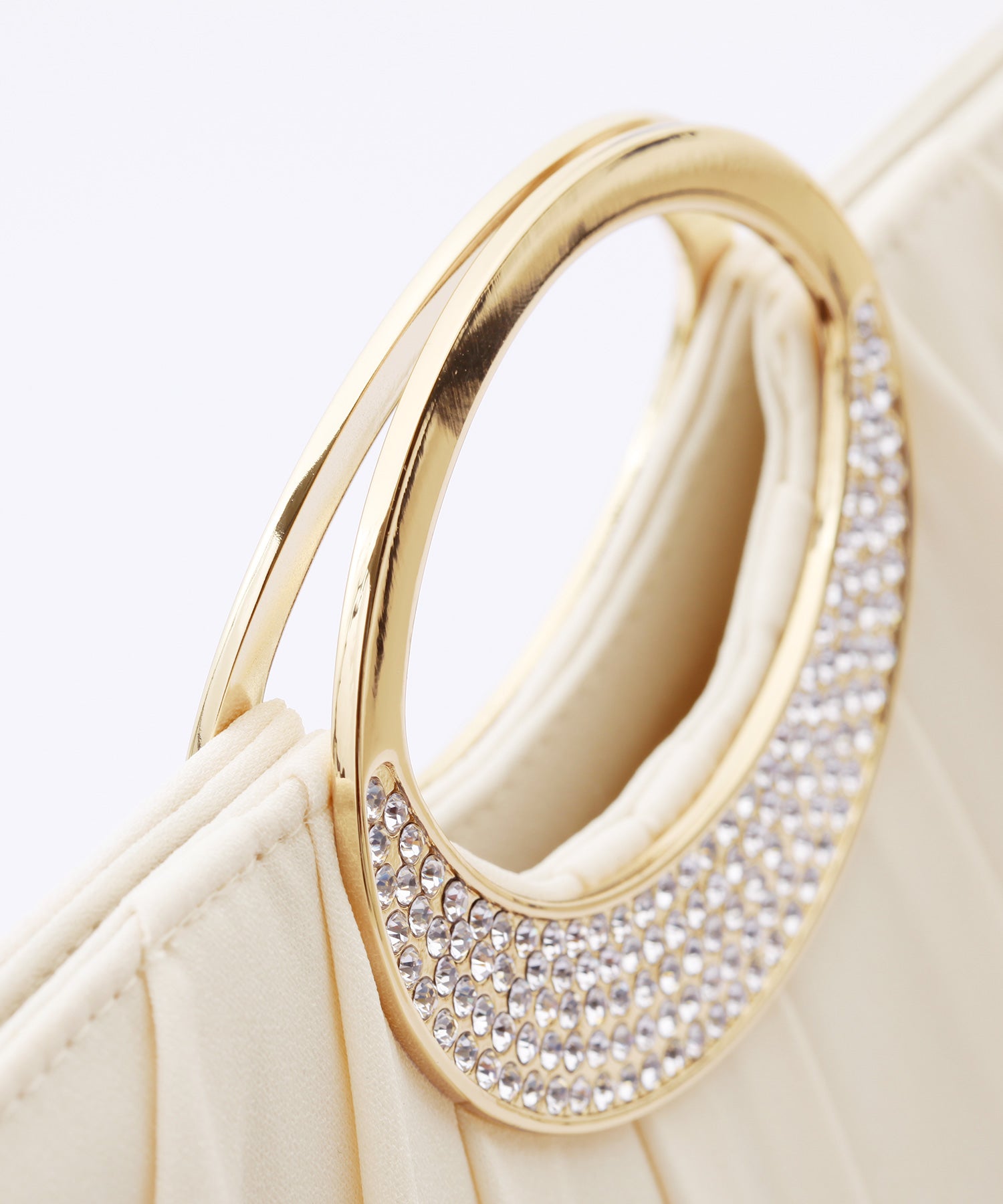 【TIME SALE】2wayビジューハンドルパーティーバッグ