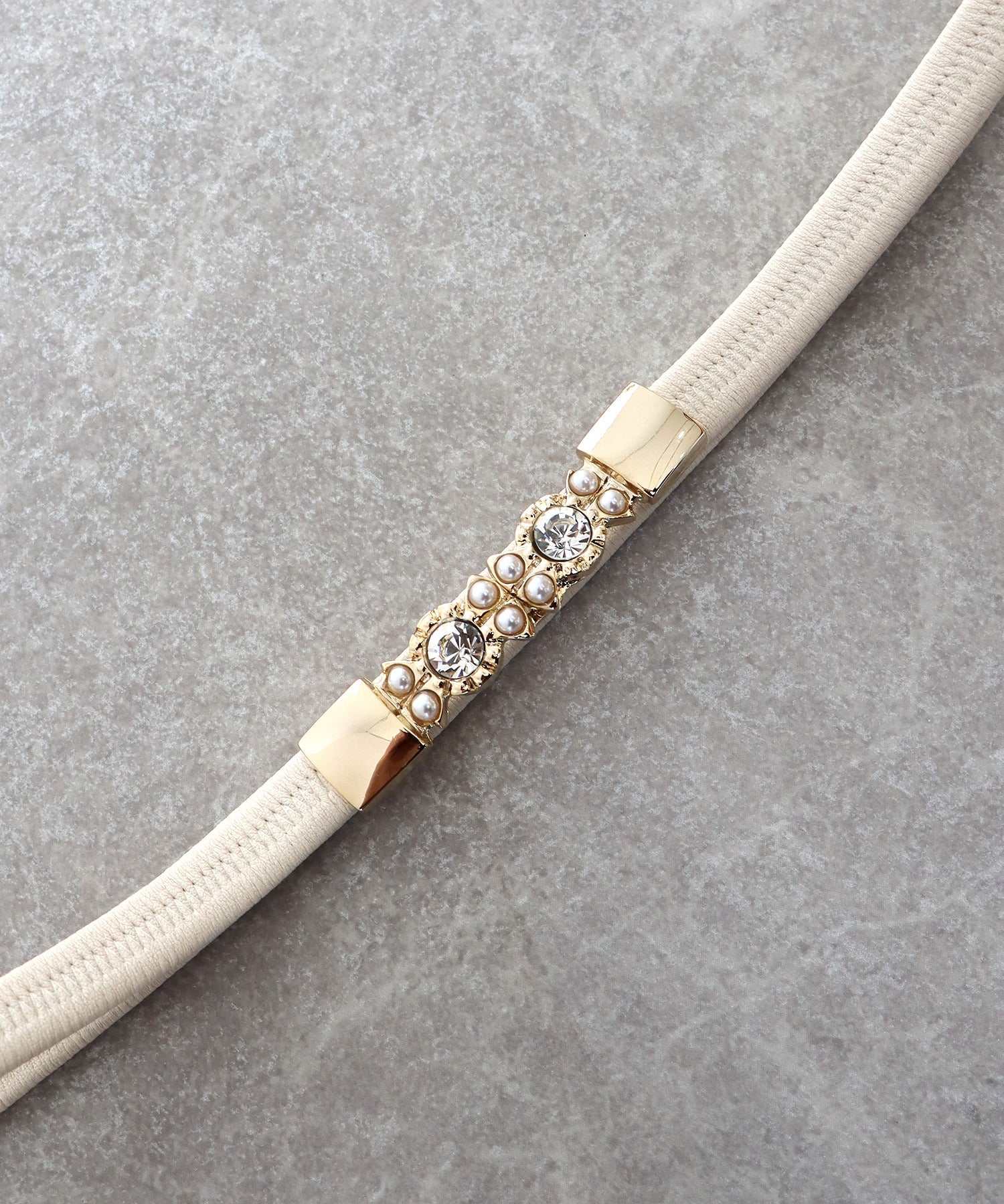 パールバックルゴムベルト【ネコポス】