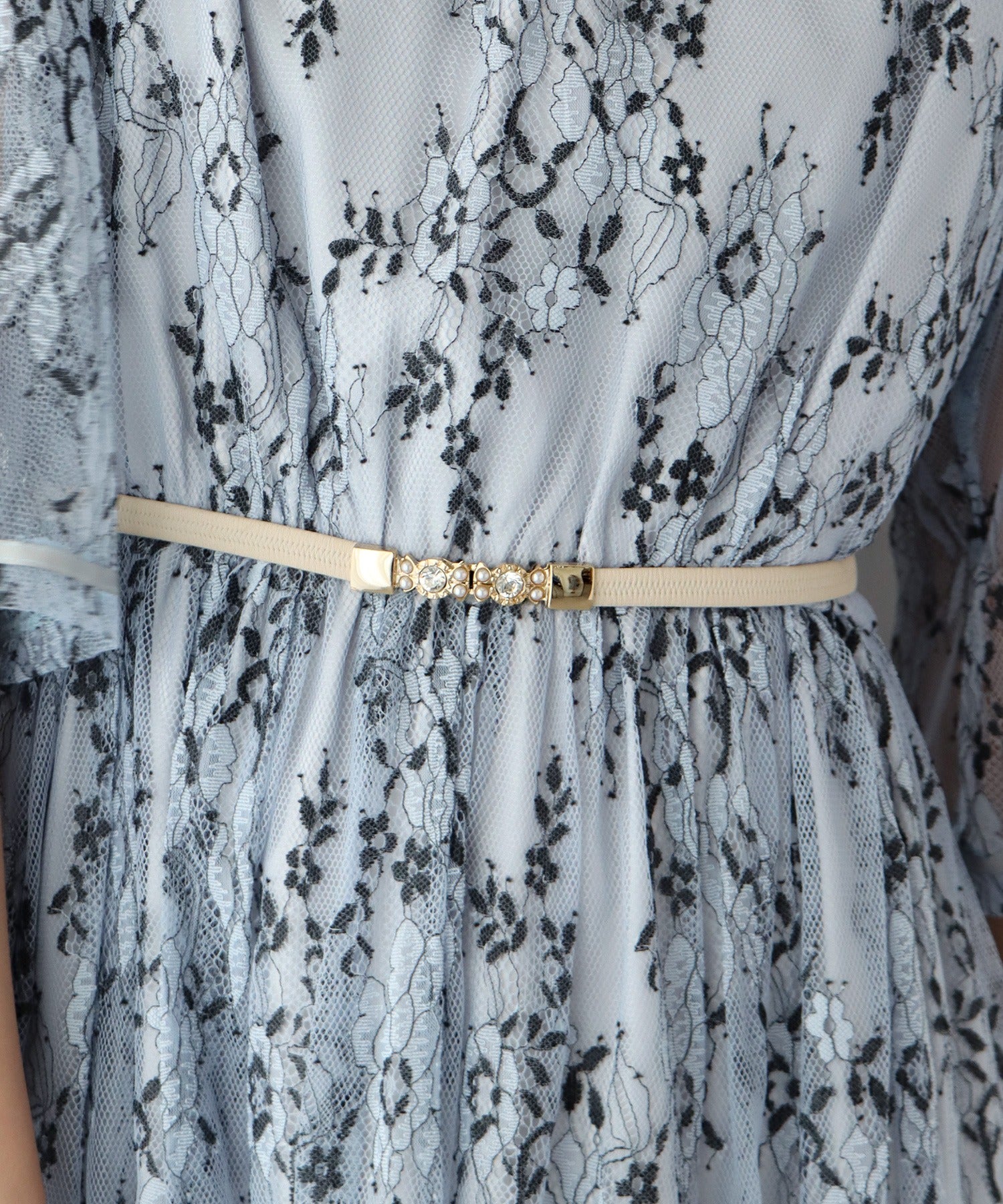 パールバックルゴムベルト【ネコポス】