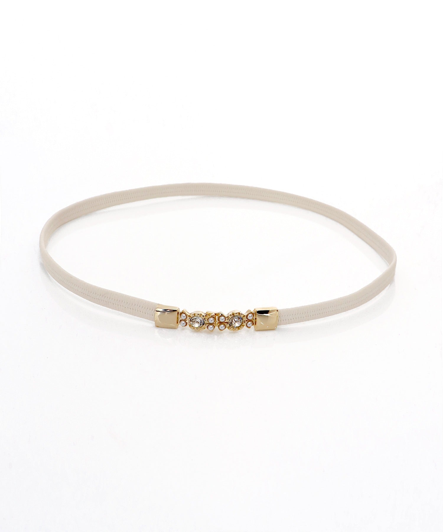 パールバックルゴムベルト【ネコポス】