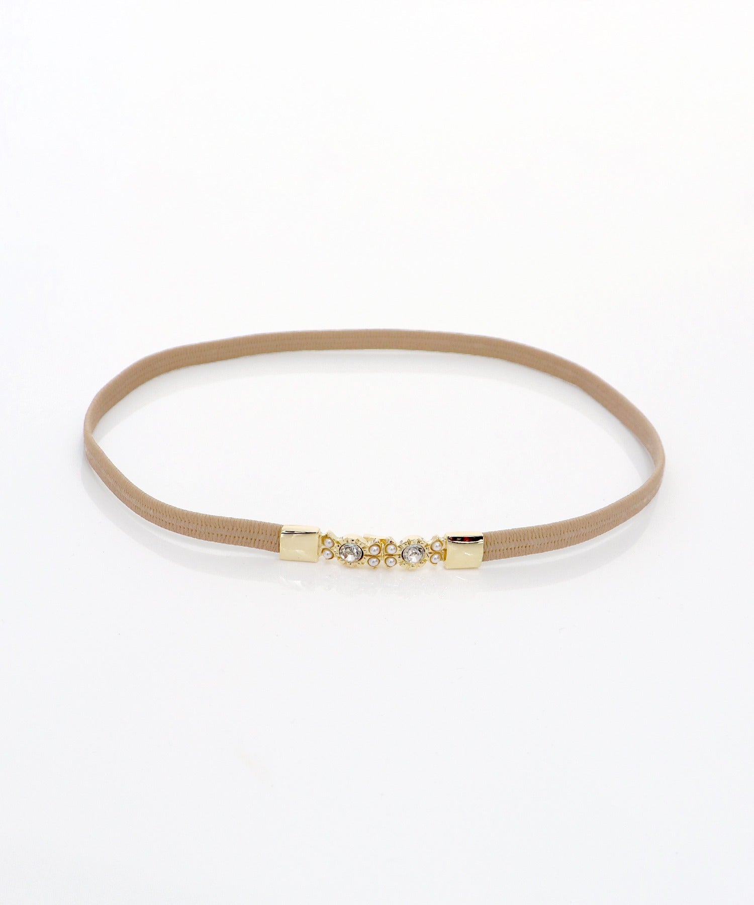 パールバックルゴムベルト【ネコポス】