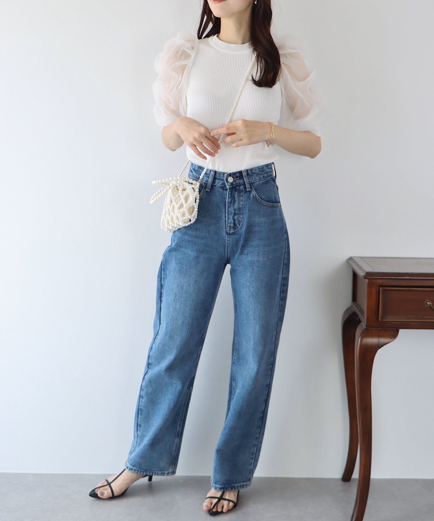 【SALE】2WAYパールショルダーバッグ