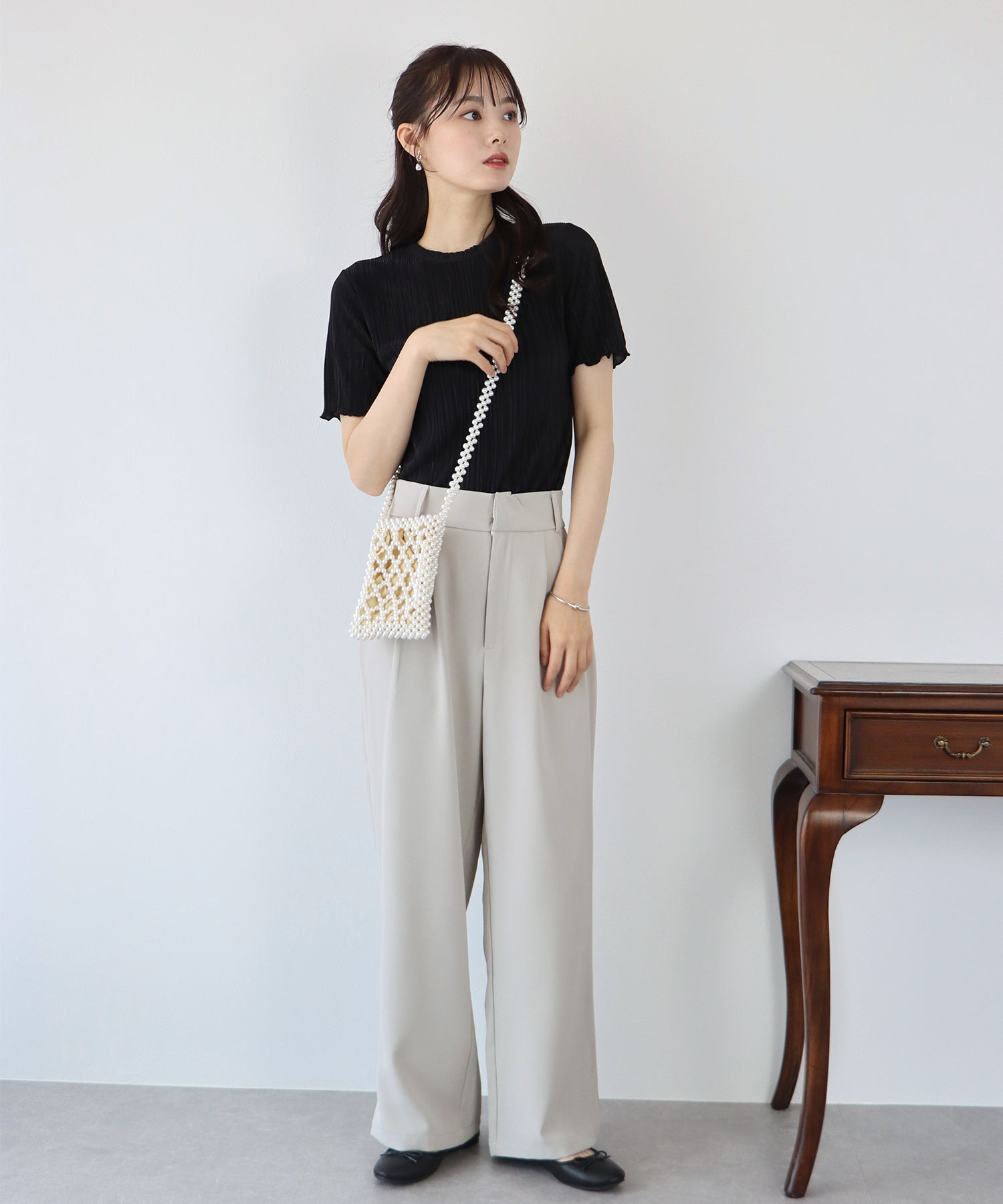 【SALE】2WAYパールショルダーバッグ