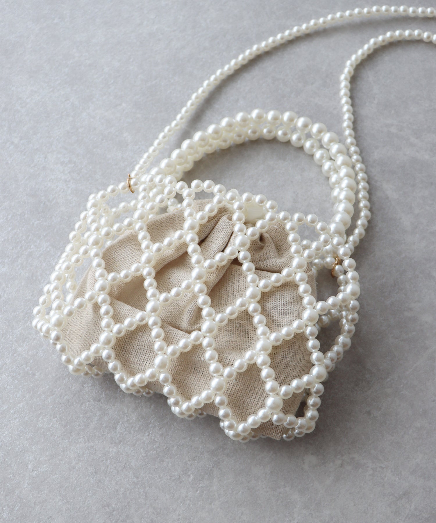 【SALE】2WAYパールショルダーバッグ