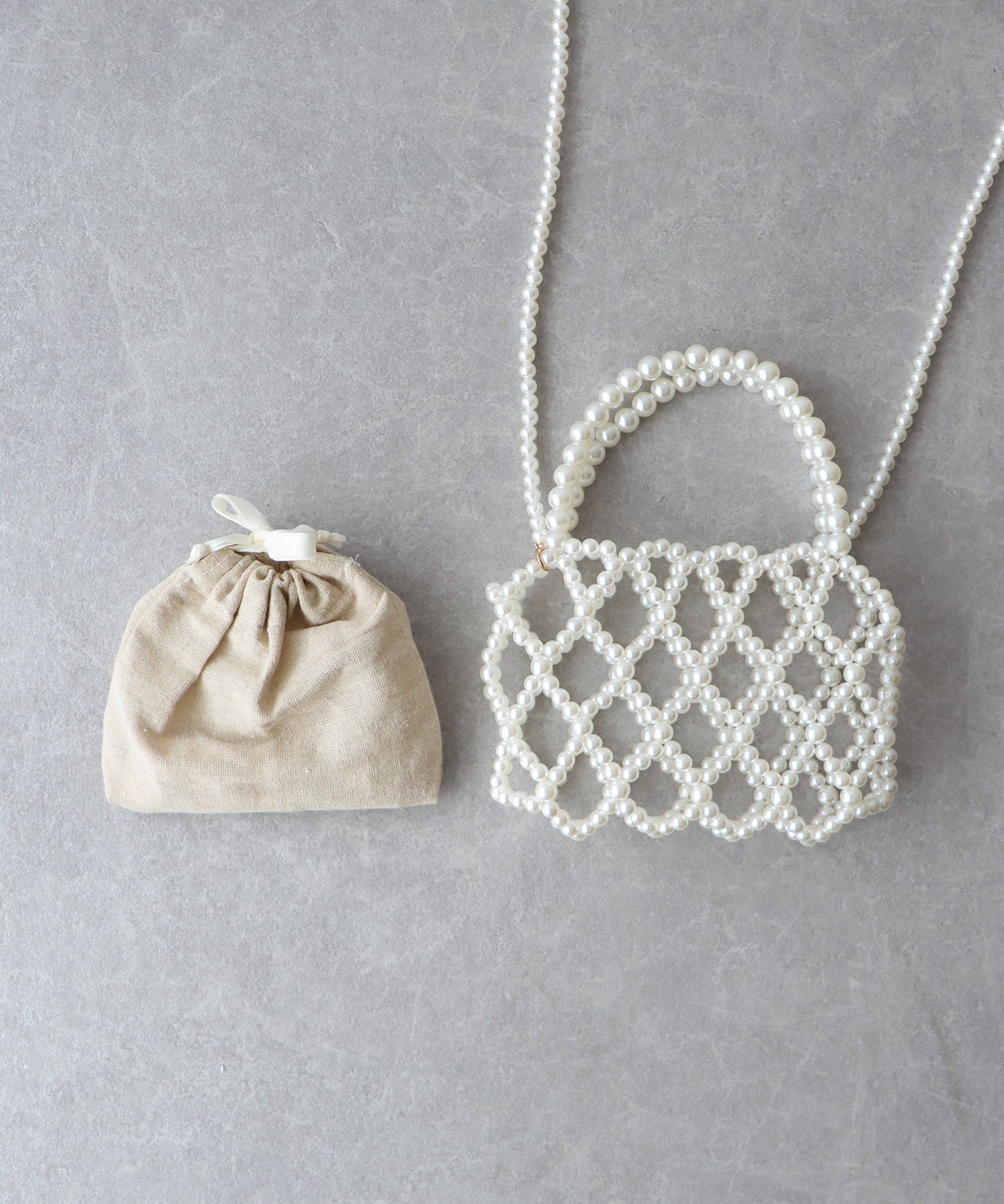 【SALE】2WAYパールショルダーバッグ