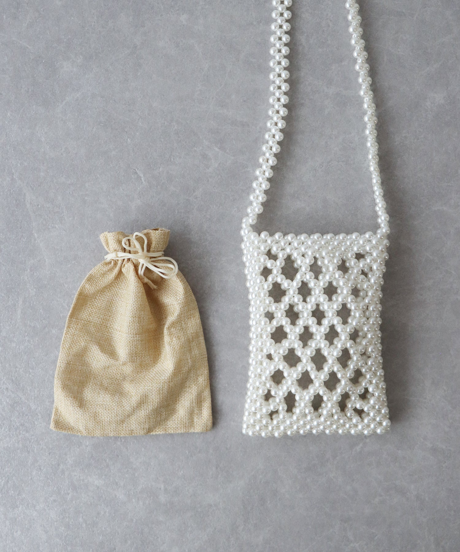 【SALE】2WAYパールショルダーバッグ