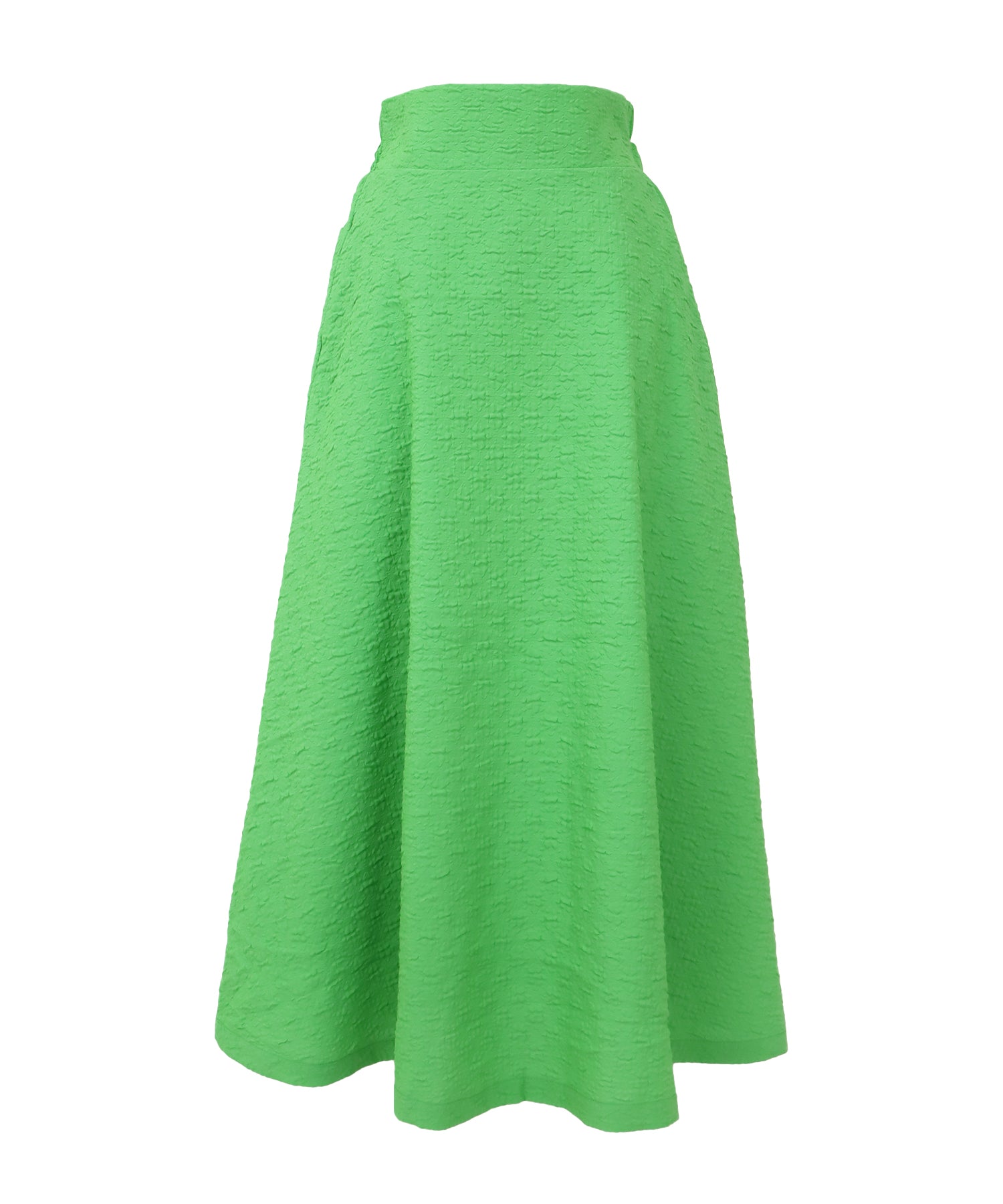 【SALE】ふくれジャガードボリュームフレアスカート