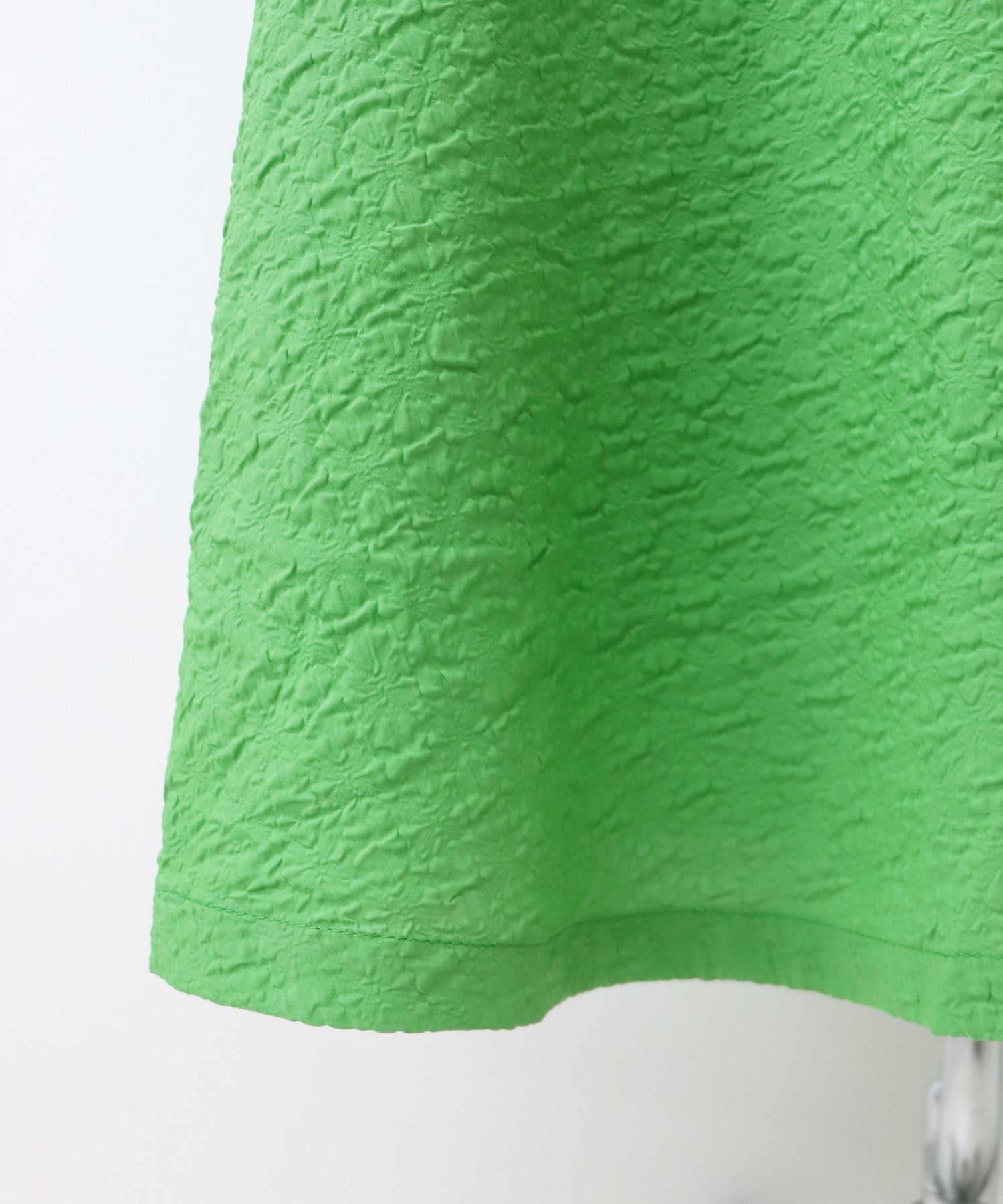 【SALE】ふくれジャガードボリュームフレアスカート