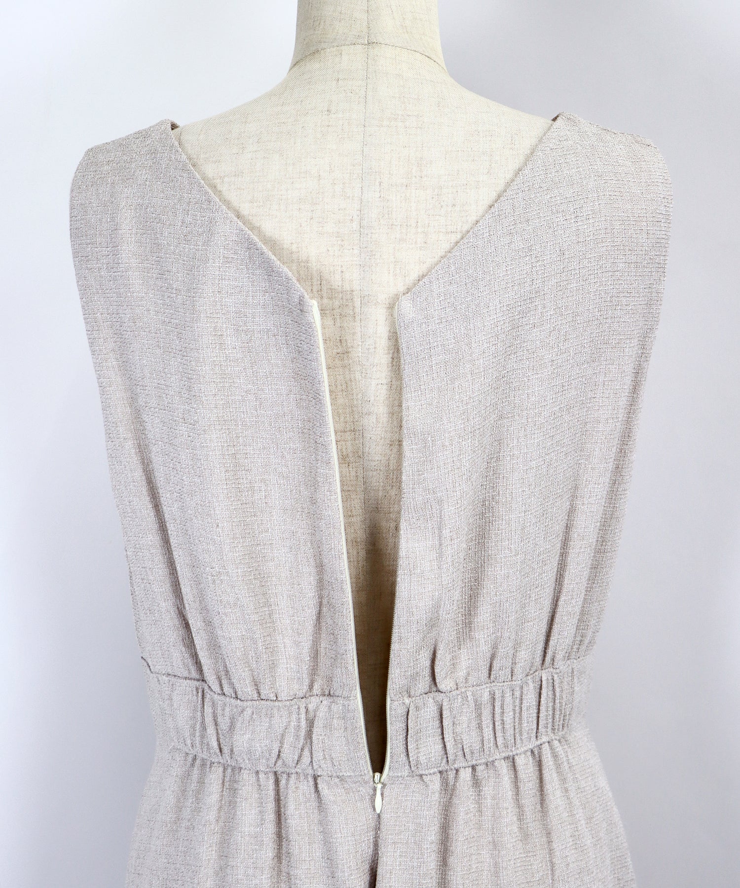 【SALE】ツイード&ツイルフレアジャンスカ