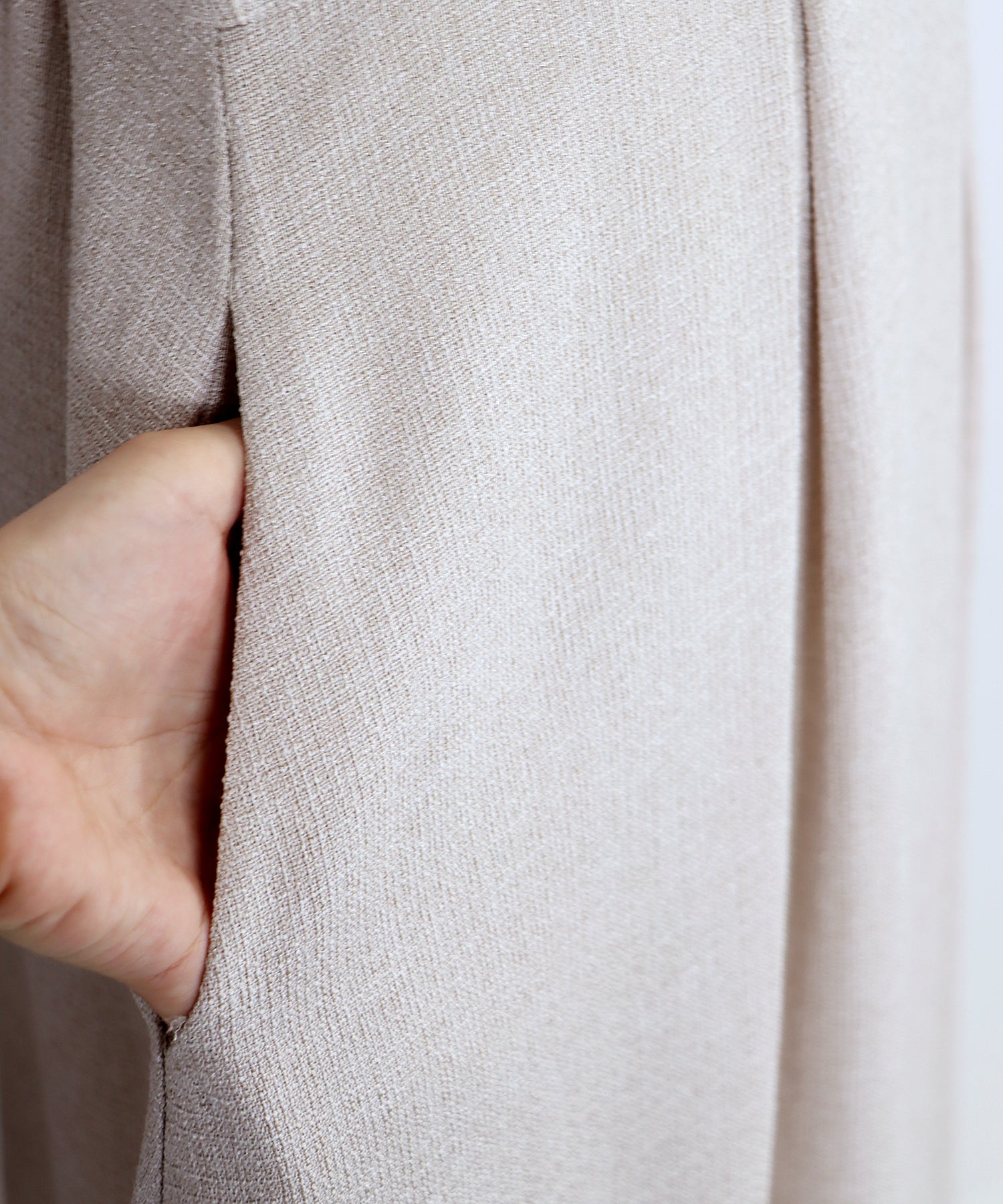 【SALE】ツイード&ツイルフレアジャンスカ