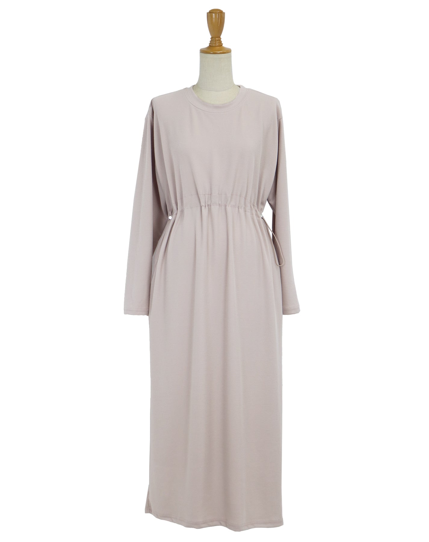 【SALE】ドロスト長袖カットソーワンピース